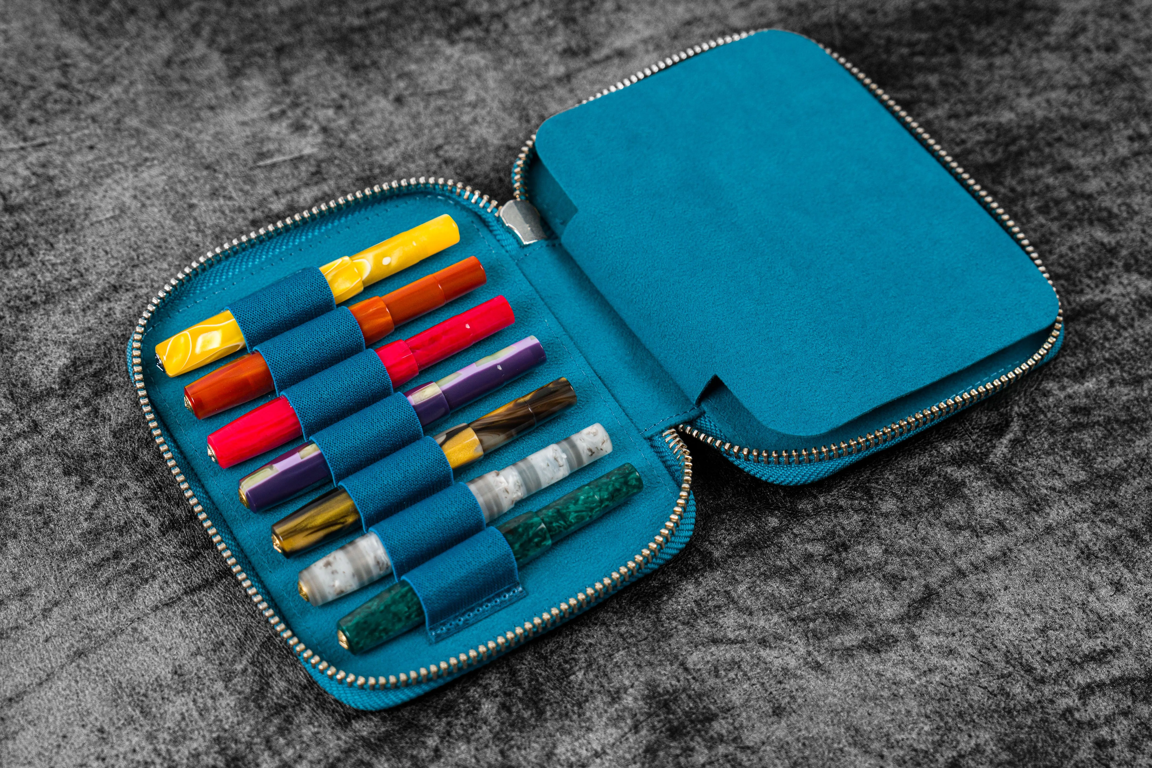 Collector Pen Case for 14 Kaweco Pens - C.H Ocean Blue