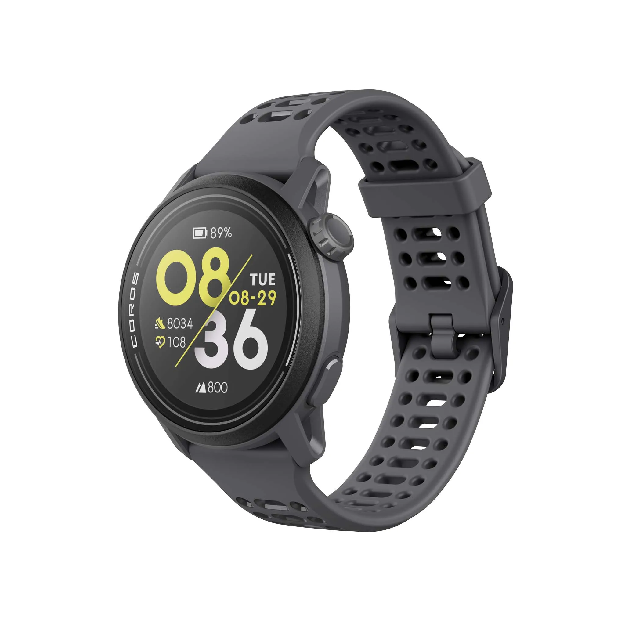 COROS | PACE 3 GPS Sport Watch with Silicone Band - Black