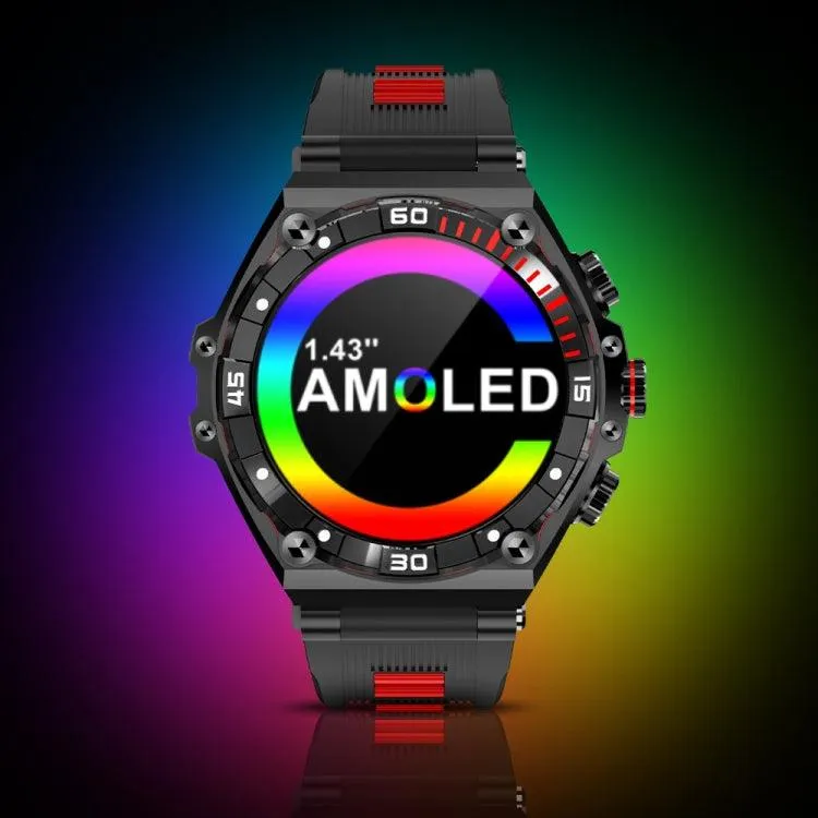 CT18 1.43" AMOLED Smartwatch with Bluetooth Calling & Blood Oxygen Monitoring