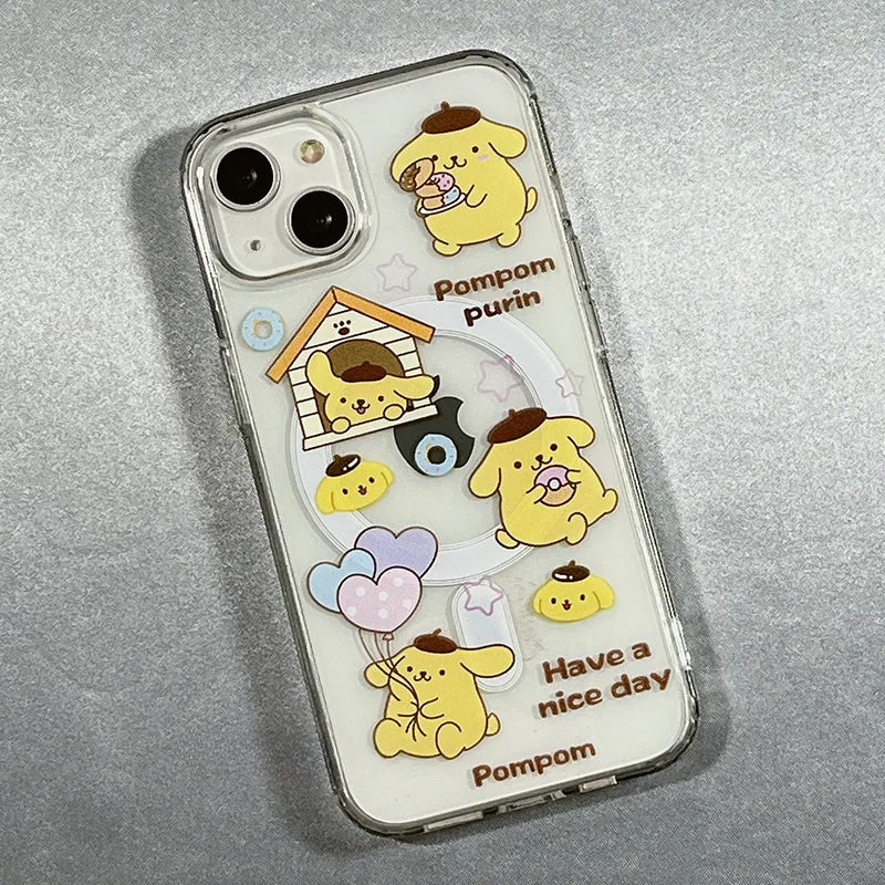 Cute Cartoon Iphone Case With Holder SK281