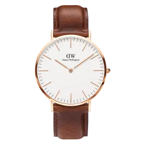 Daniel Wellington Men's Brown Classic ST Mawes Watch DW00100006