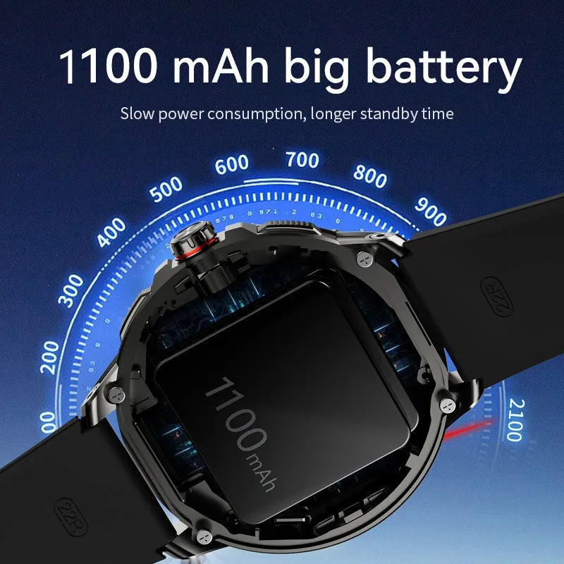 DaTeoy Alpha 9 Dual System Smartwatch - 1.75" AMOLED Display,SIM Card 4G Network, WiFi,GPS, Camera, Heart Rate Monitor, GPS/GLONASS, 3GB RAM, 32GB ROM, Multi-Sports Mode