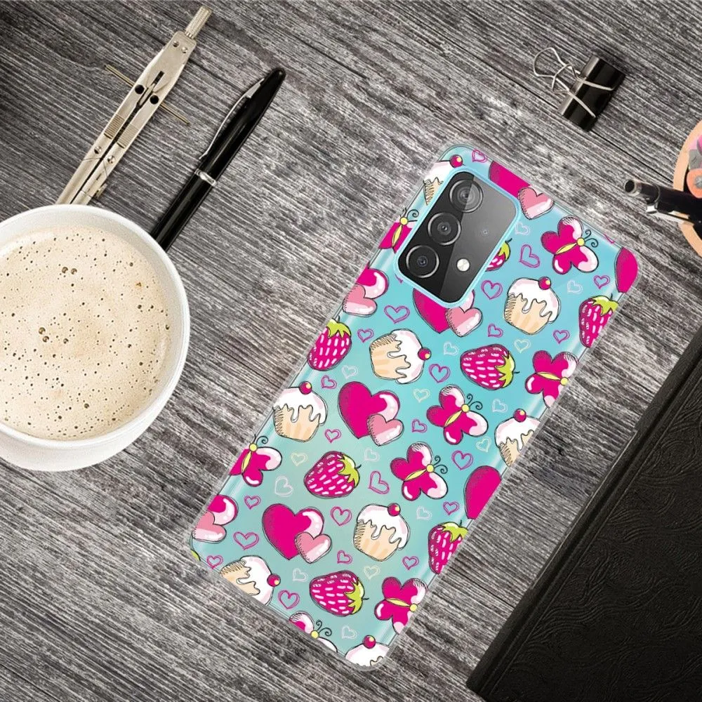 Deco Samsung Galaxy A13 4G case - Cakes and Hearts