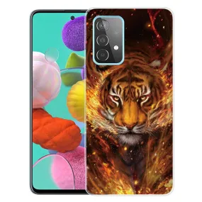 Deco Samsung Galaxy A23 case - Tiger and Fire