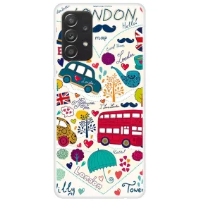 Deco Samsung Galaxy A33 5G case - London Car