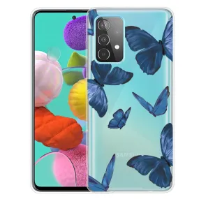 Deco Samsung Galaxy A73 case - Blue Butterfly