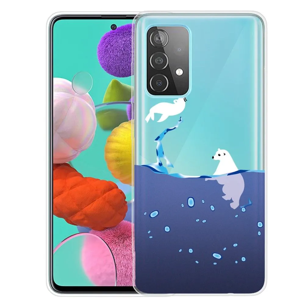 Deco Samsung Galaxy A73 case - Polar Bear