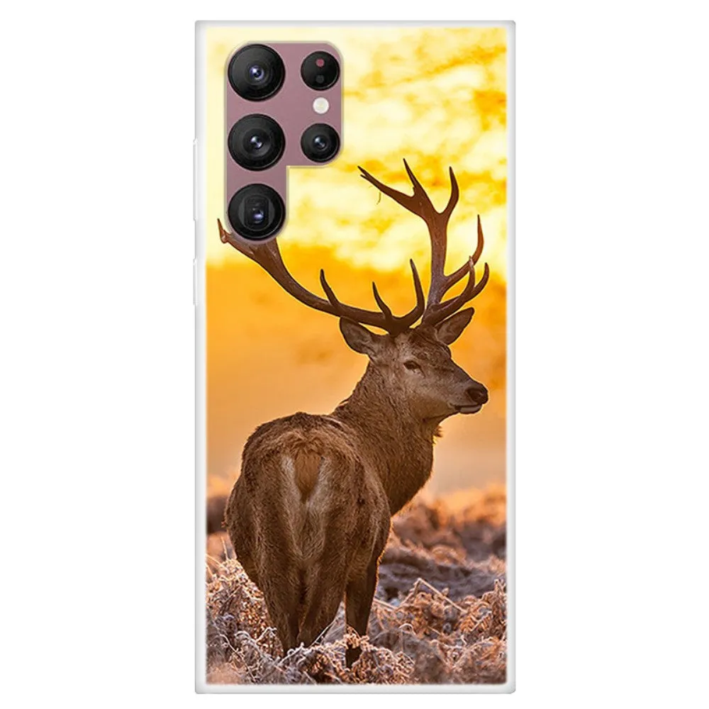 Deco Samsung Galaxy S22 Ultra case - Elk