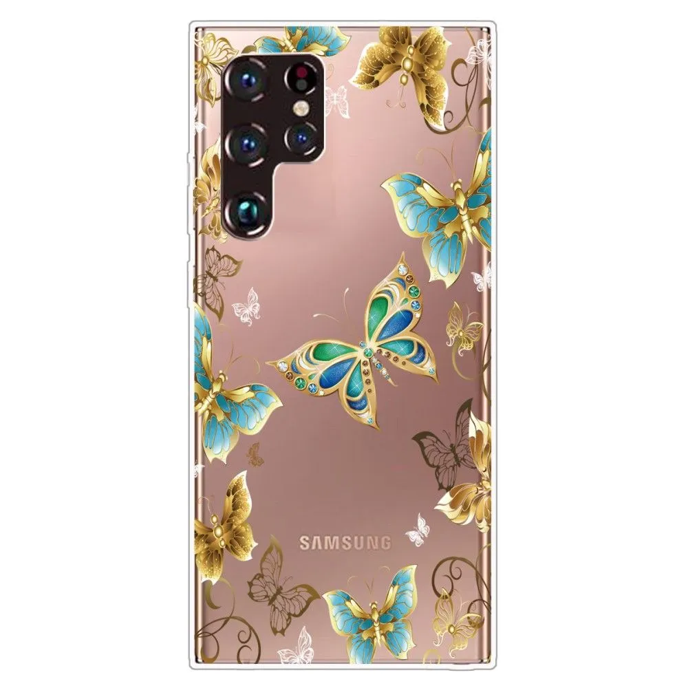 Deco Samsung Galaxy S22 Ultra case - Jewelry Butterflies