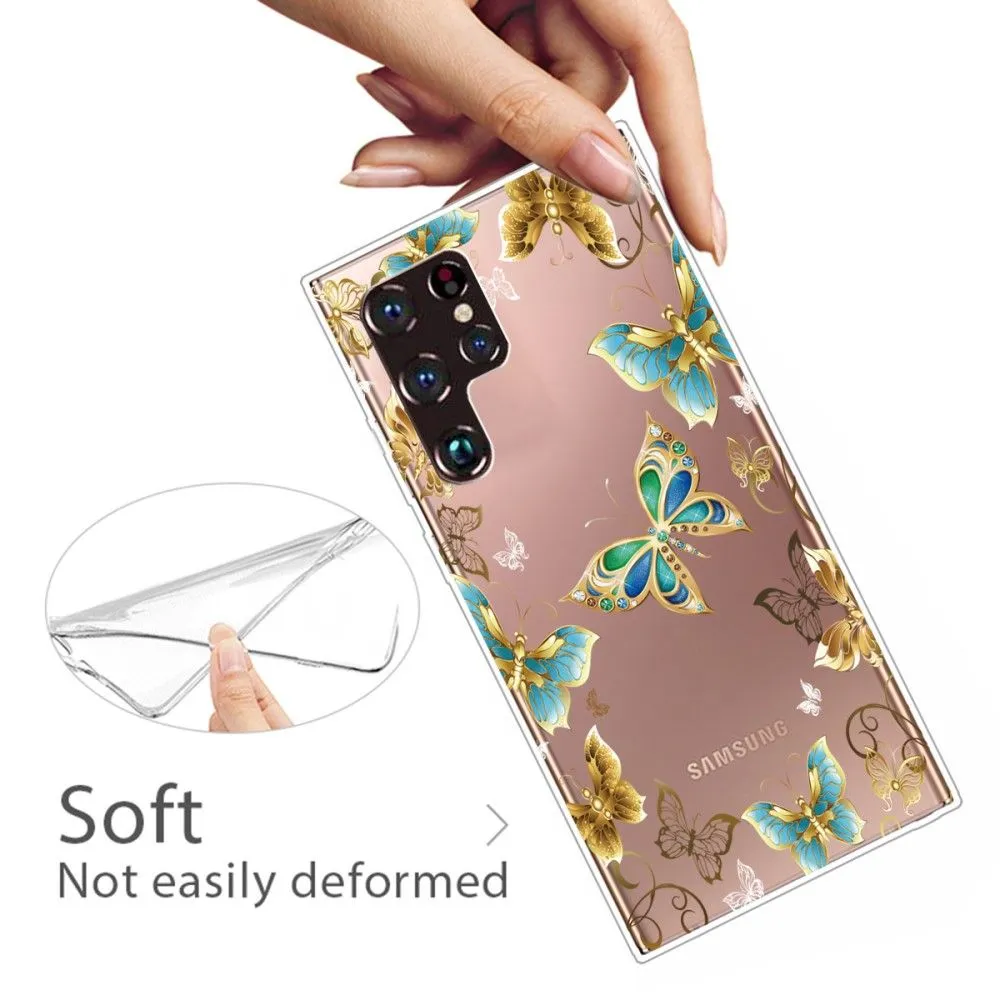 Deco Samsung Galaxy S22 Ultra case - Jewelry Butterflies