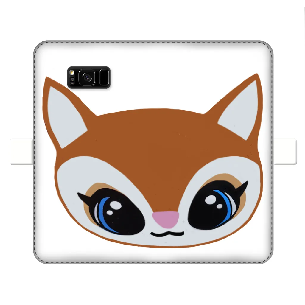 Deer Head Fully Printed Wallet Cases