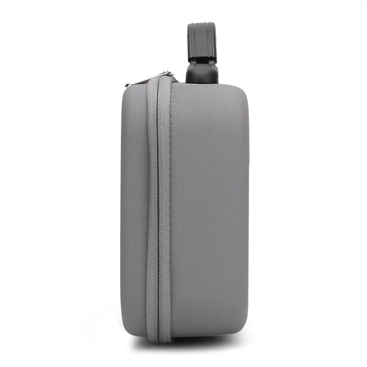 Diamond Texture Shockproof PU Portable Safety Protective Box Storage Bag for DJI Osmo Mobile 4(Grey)