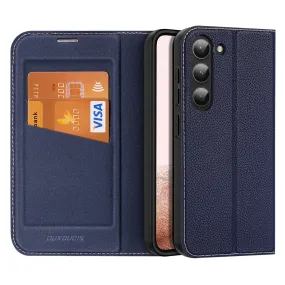 DUX DUCIS Skin X2 Tough Flip Wallet Stand Case for Samsung Galaxy S23  (Plus) - Blue