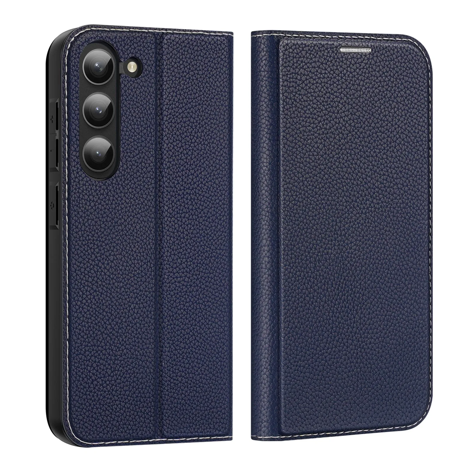 DUX DUCIS Skin X2 Tough Flip Wallet Stand Case for Samsung Galaxy S23  (Plus) - Blue