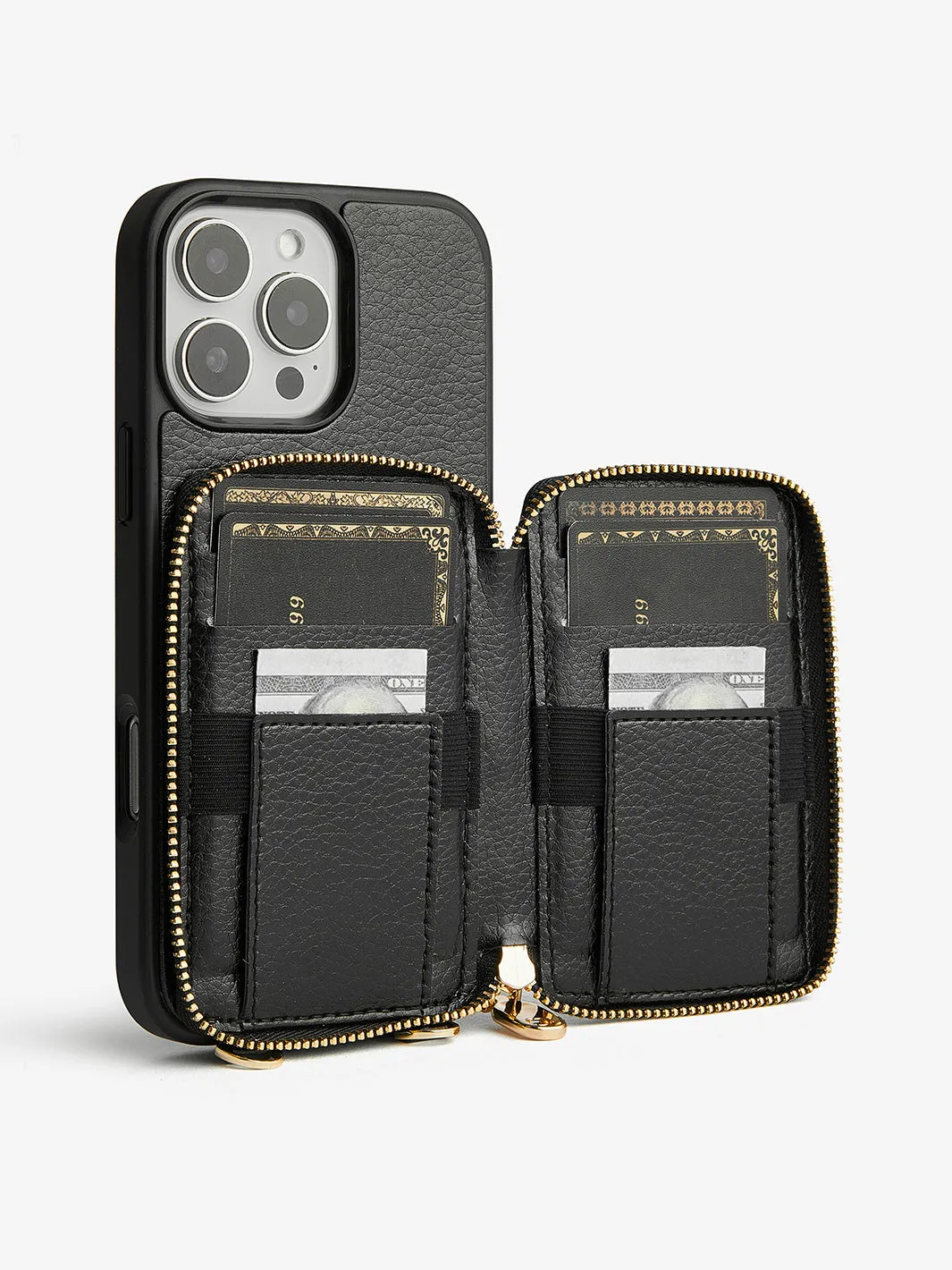 Elegant Kit- E Stand Phone Case Round Pouch Set