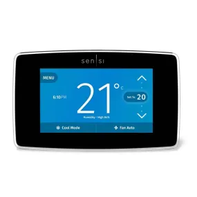 Emerson Sensi Touch Wi-Fi Thermostat, Black