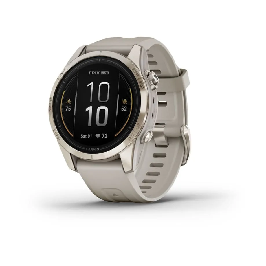 Epix™ Pro 2 Sapphire | 42 mm - Soft Gold