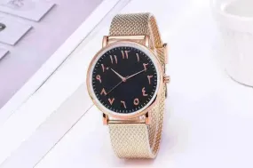 Fashion Creative Quartz Watches Couple Watches Digital Mesh Band Watches