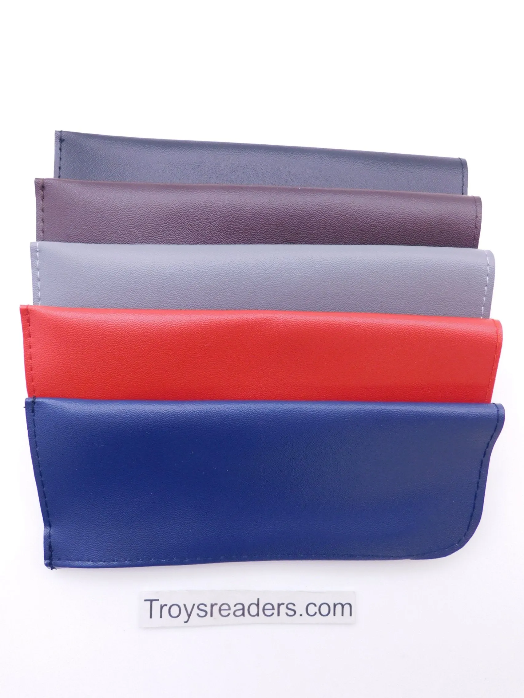 Faux Leather Glasses Pouch in Five Colors