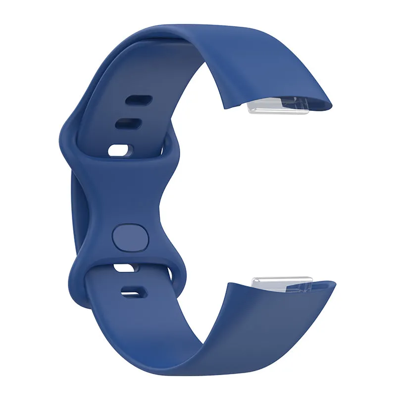 Fitbit Charge 6 / 5 silicone wristband (joint circumference 191 - 233mm) - dark blue