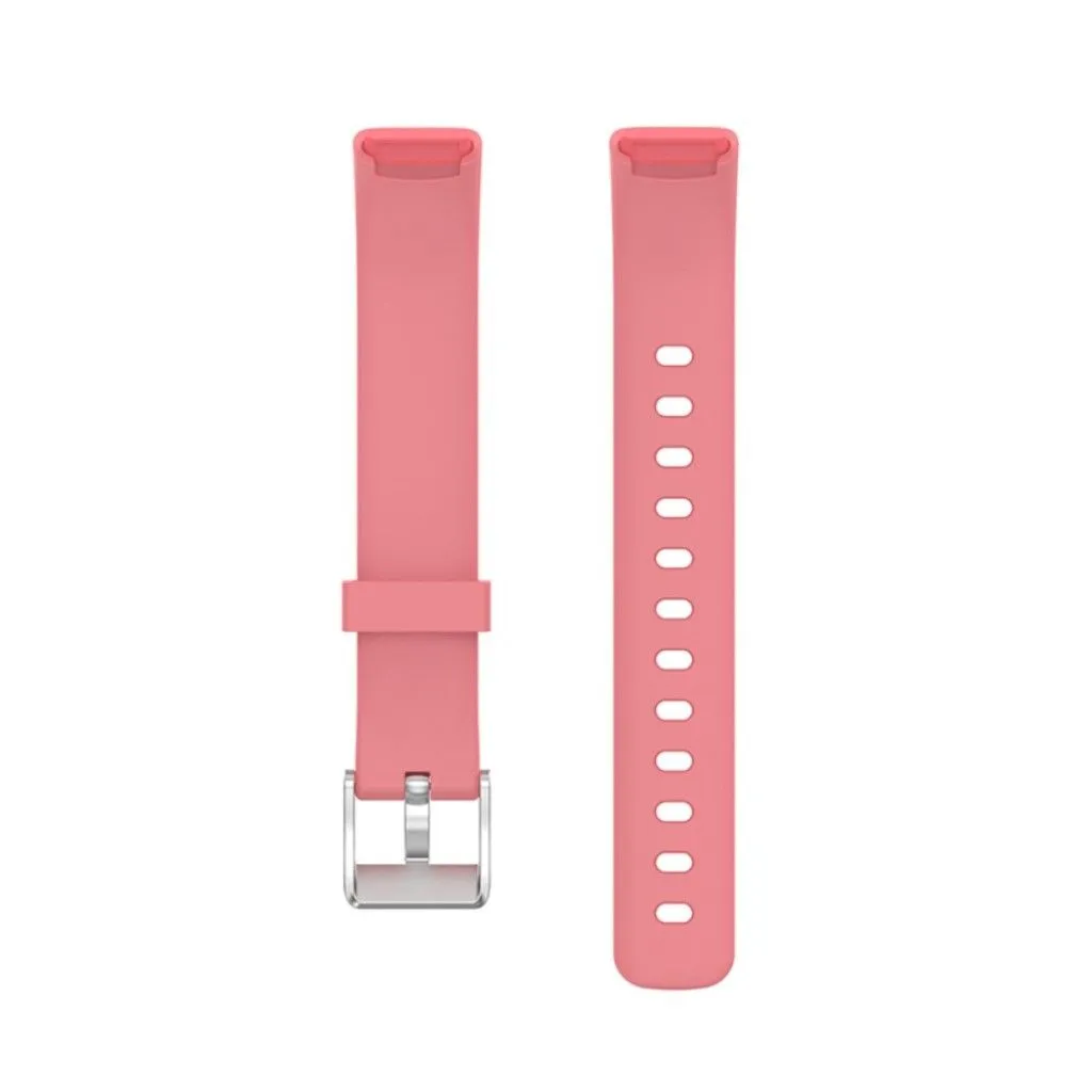 Fitbit Luxe silicone watch strap - Pink / Size: L