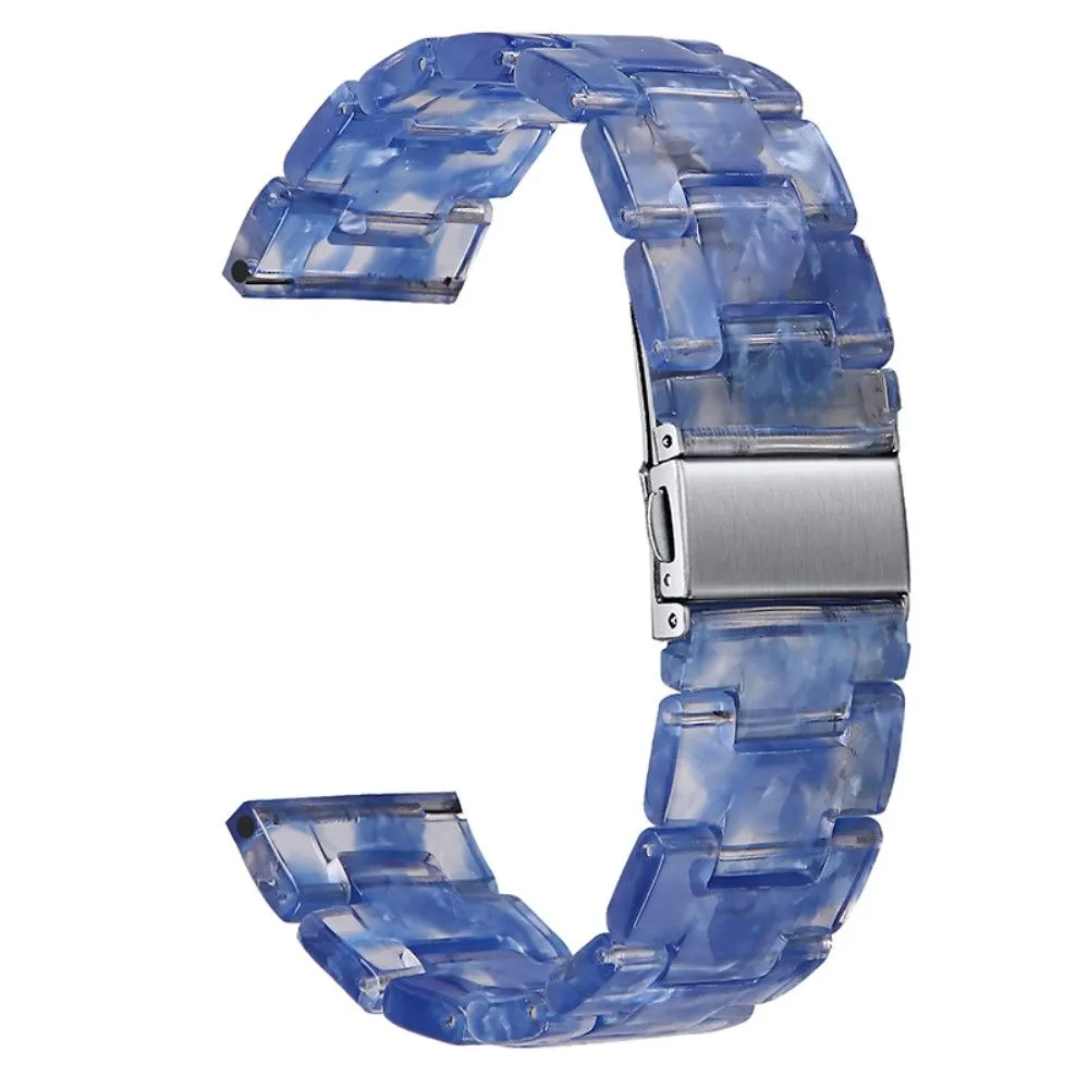 Fitbit Versa 2 /  Versa Lite cool resin watch strap  - Dark Blue