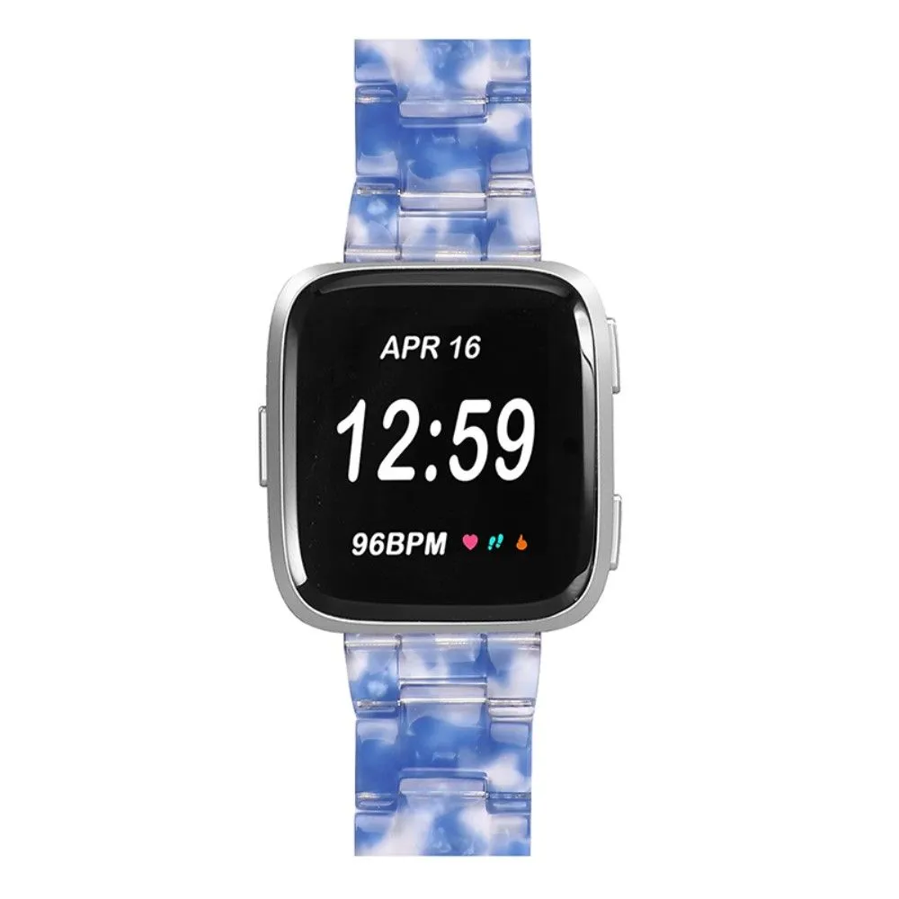 Fitbit Versa 2 /  Versa Lite cool resin watch strap  - Dark Blue