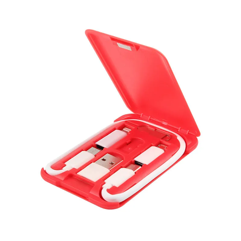 Five-in-one mobile phone stand card box