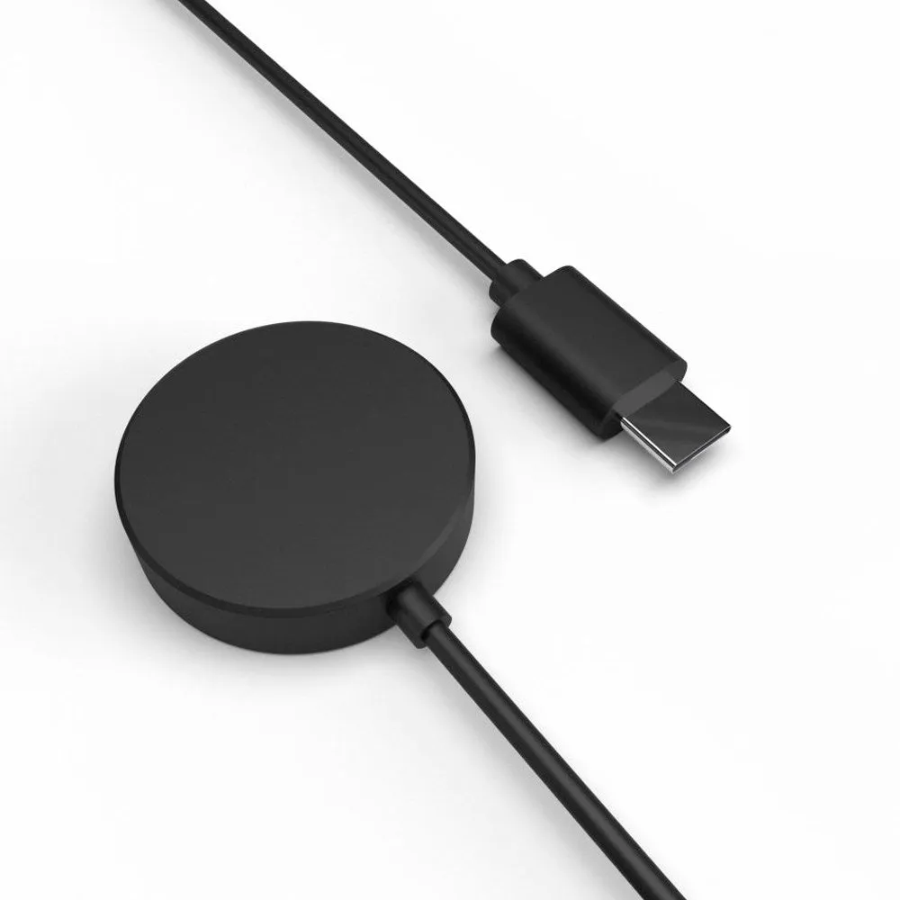 Fixed Ladekabel til Samsung Galaxy Watch m. USB-C - Sort