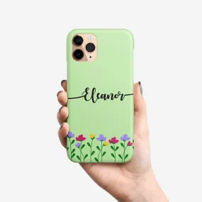 Flower Line Name case