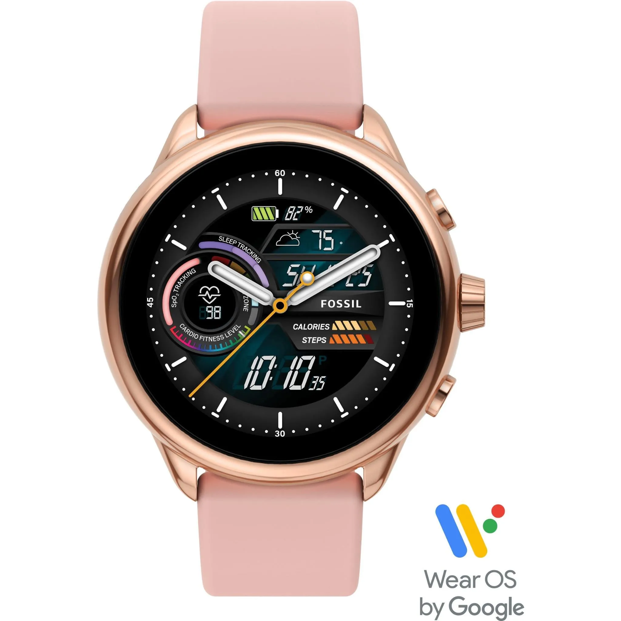 Fossil Gen 6 Smartwatch Wellness Edition (Blush)