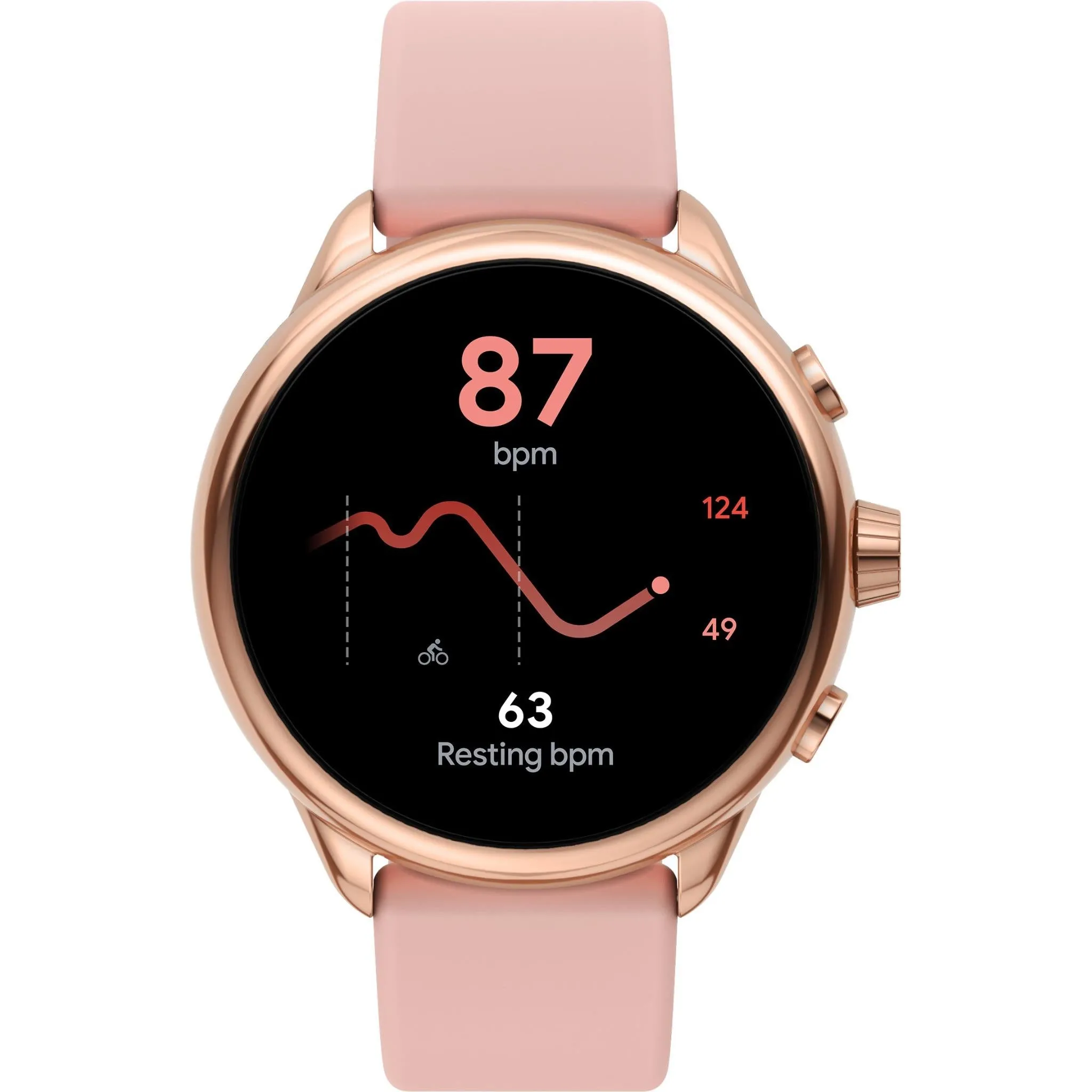 Fossil Gen 6 Smartwatch Wellness Edition (Blush)