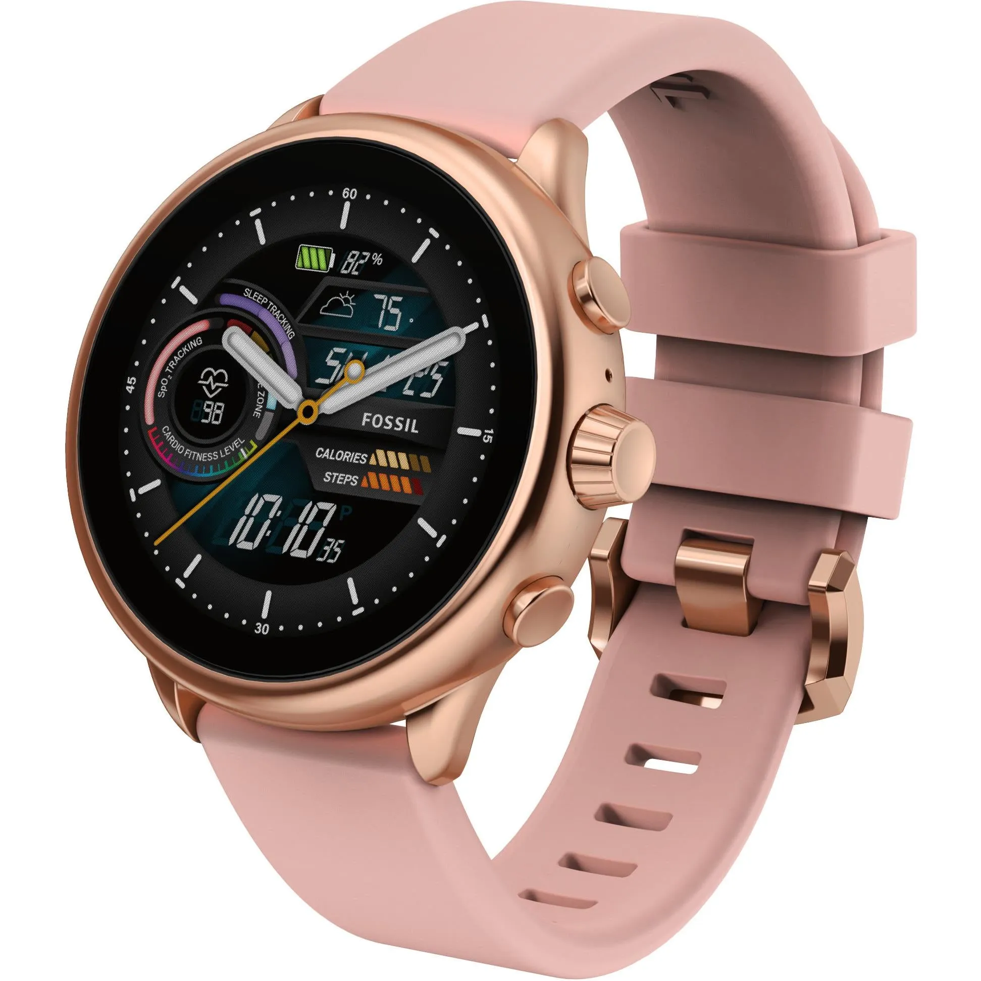 Fossil Gen 6 Smartwatch Wellness Edition (Blush)