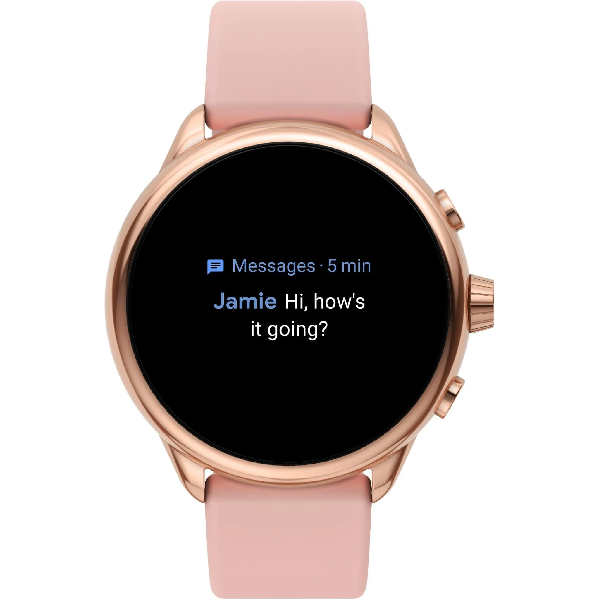 Fossil Gen 6 Smartwatch Wellness Edition (Blush)