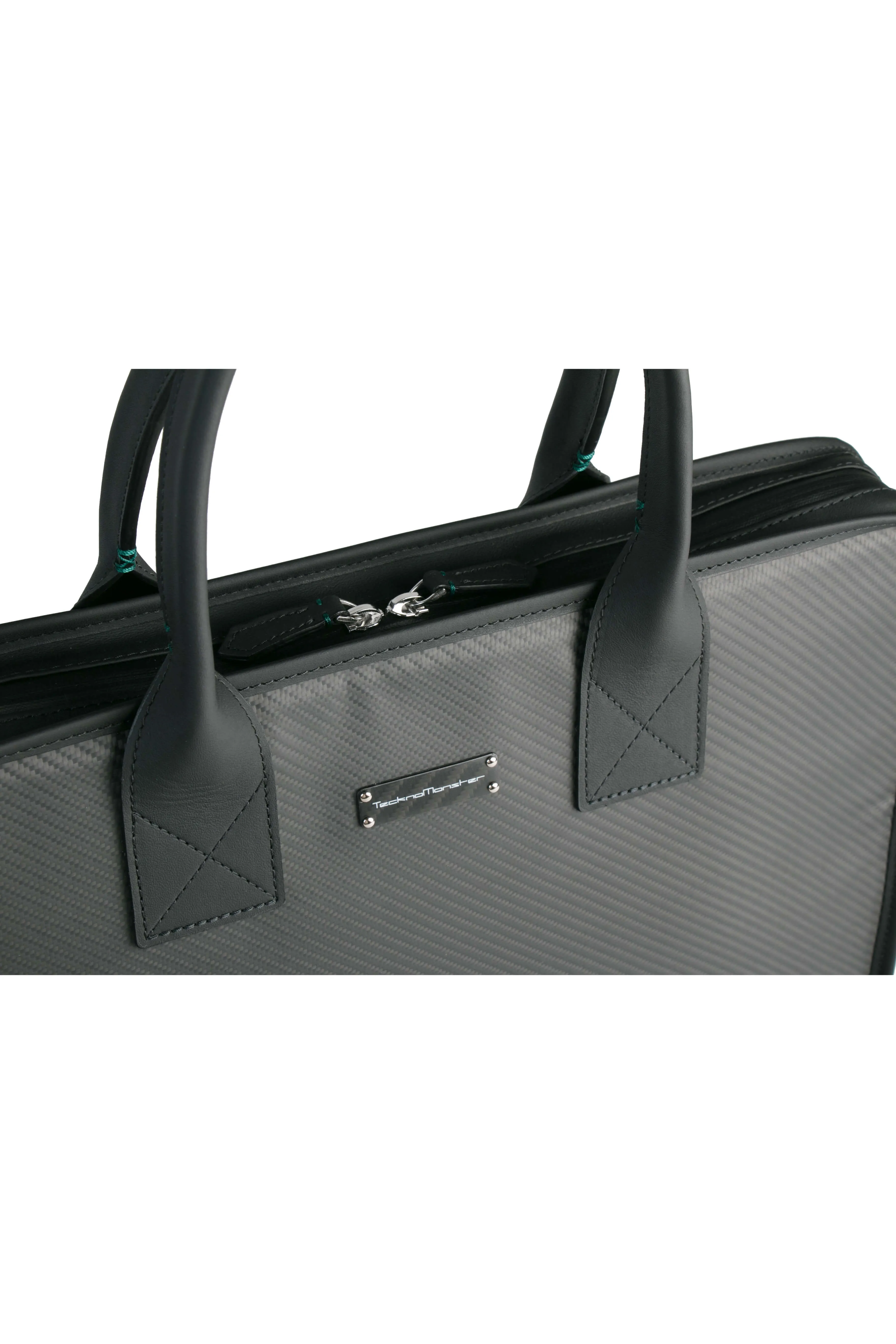 Foxone Soft Carbon Fiber Brief Case, Black