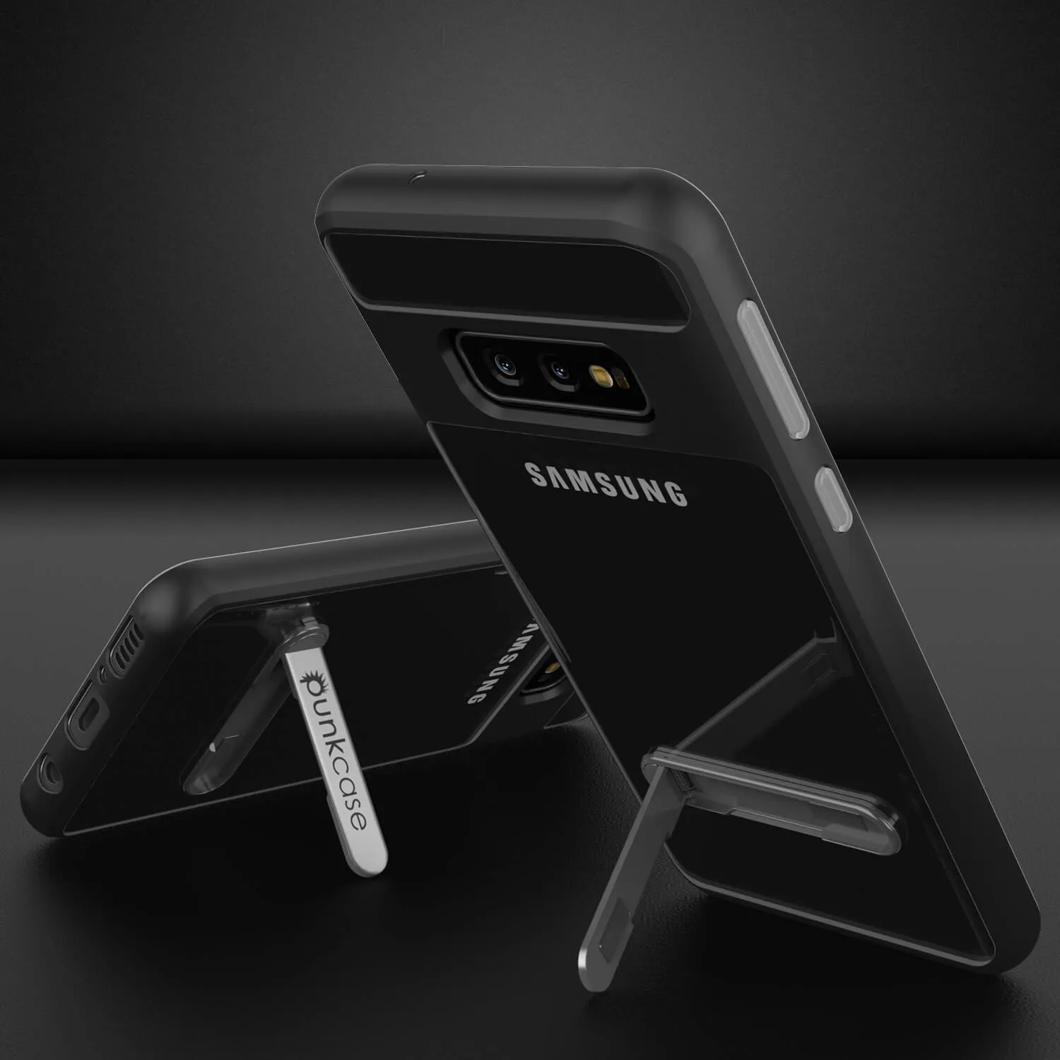 Galaxy S10e Case, PUNKcase [LUCID 3.0 Series] [Slim Fit] [Clear Back] Armor Cover w/ Integrated Screen Protector