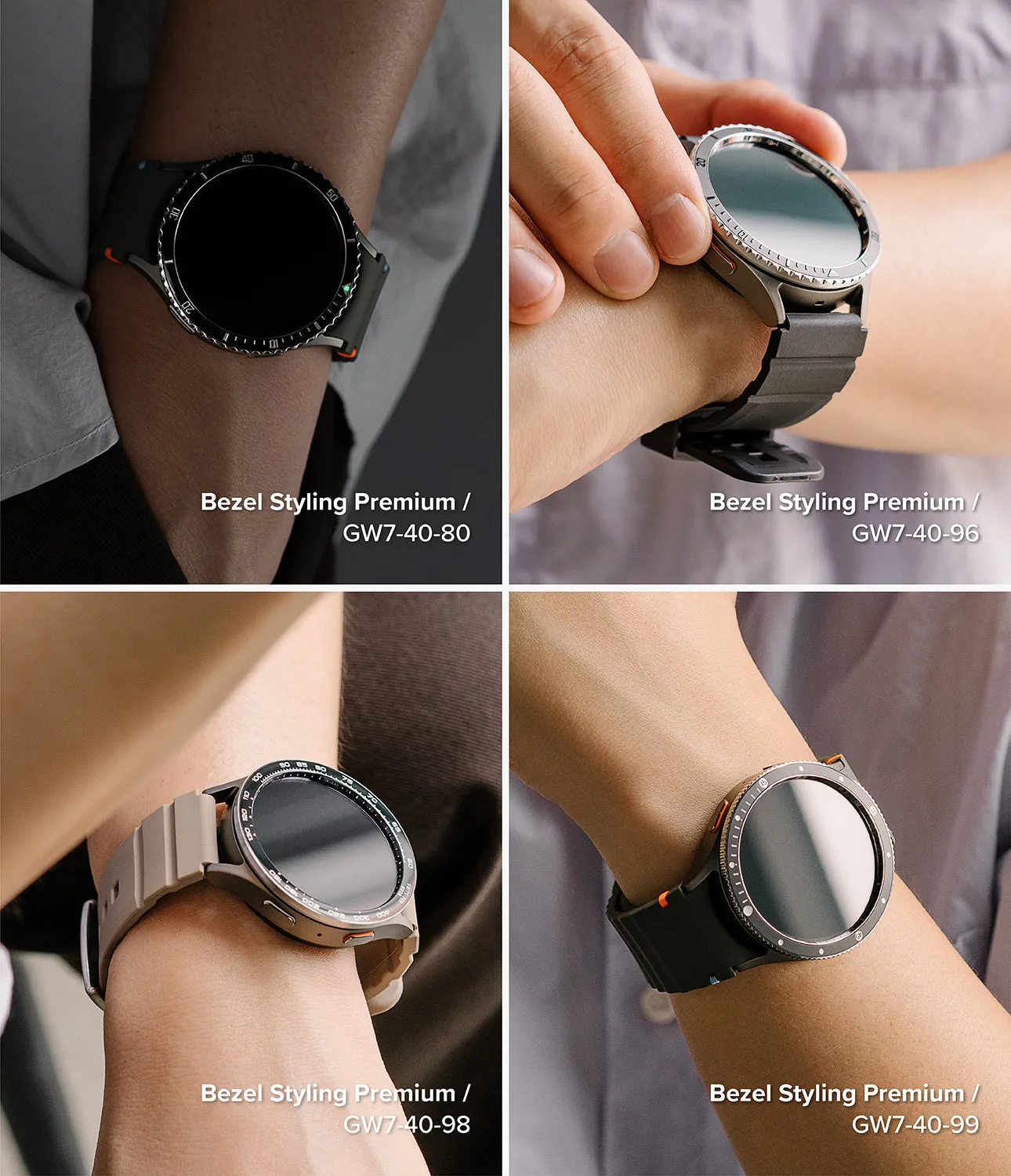 Galaxy Watch 7 (40mm) | Bezel Styling Premium & Glass