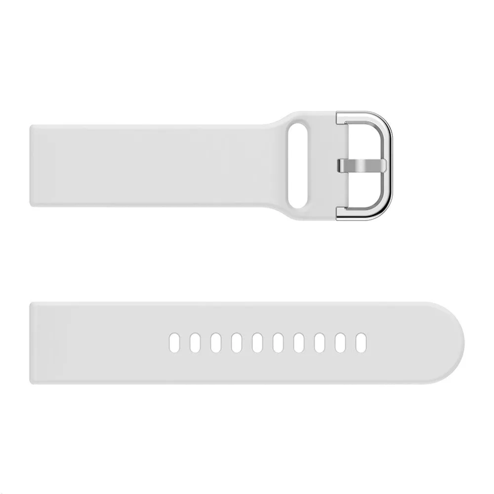 Garmin Approach S40 silicone sports bracelet with pin buckle (joint circumference: 155-195mm) - white