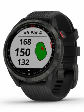 Garmin Approach S42 GPS Gunmetal/Black Band