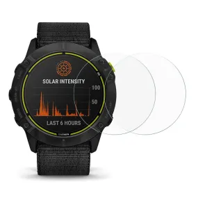 Garmin Enduro Arc Edge Hærdet Glas Skærmbeskyttelse - 2 Pak - Gennemsigtigt