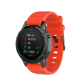 Garmin Fenix 6 silicone sports bracelet with 22mm quick release ( 170-220 mm) - Orange