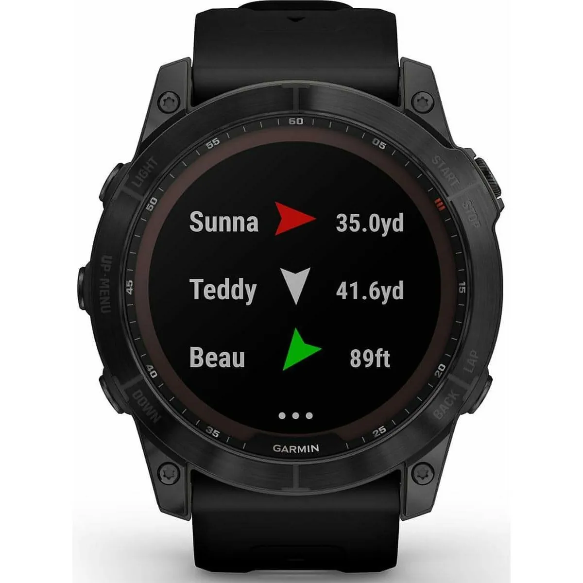 Garmin Fenix 7X Sapphire Solar HRM With GPS Multisport Watch - Black