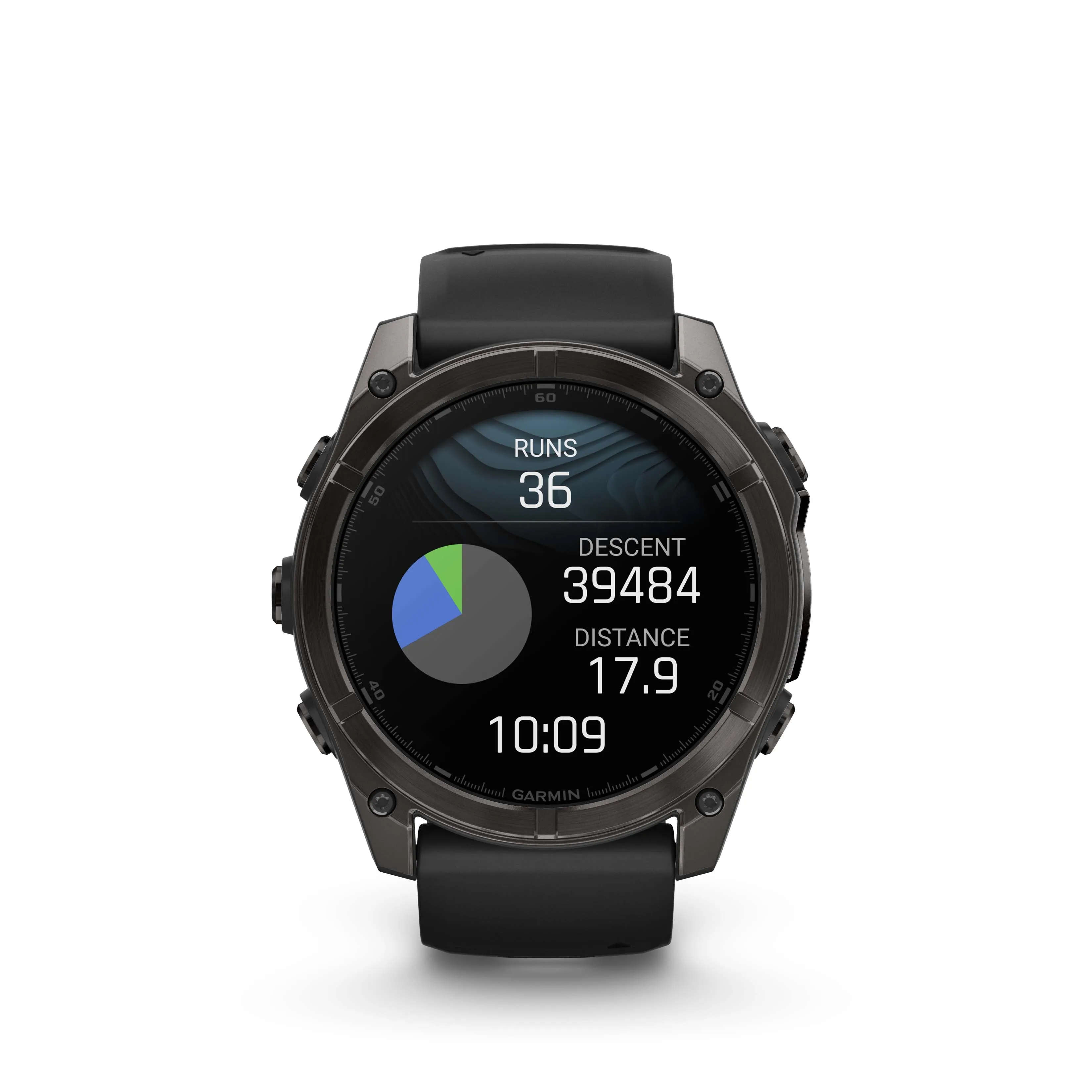 GARMIN fēnix® 8 - 51MM - AMOLED, SAPPHIRE - CARBON GRAY/BLACK