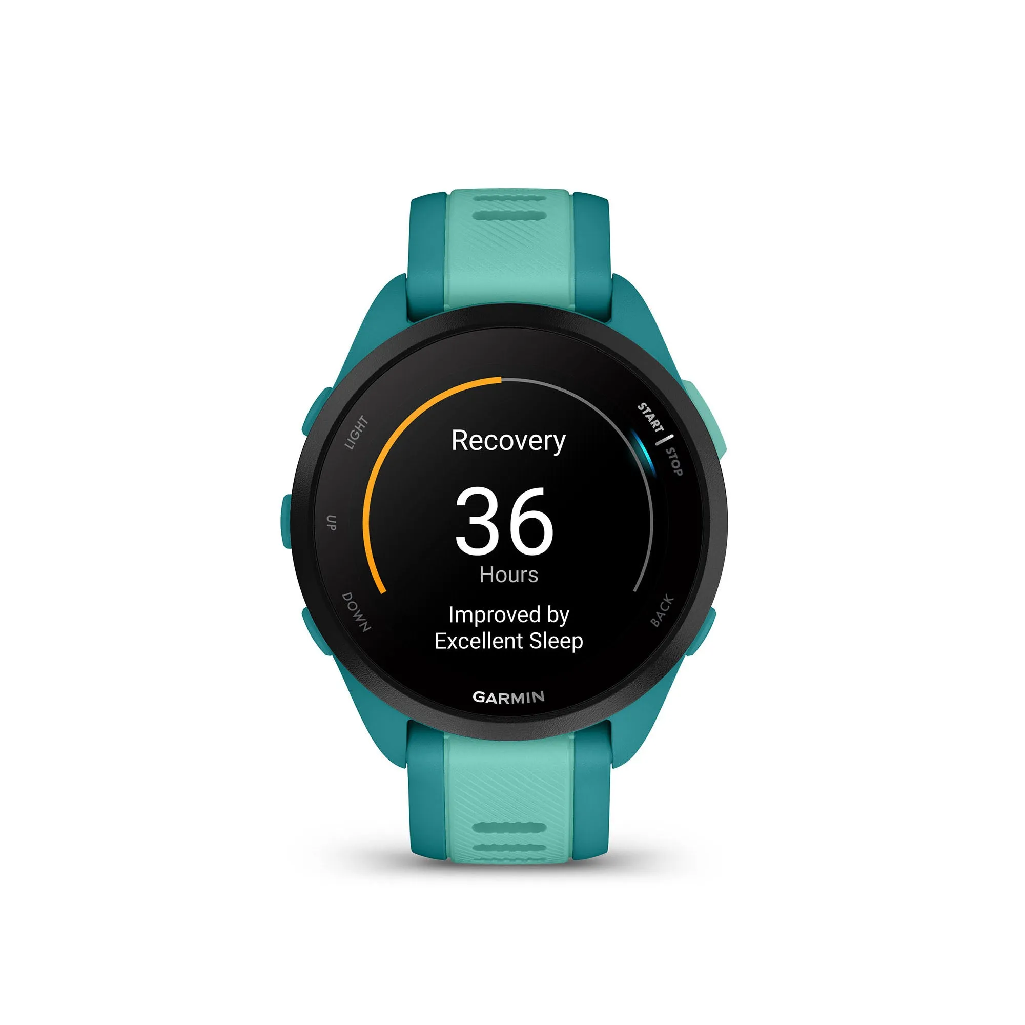 Garmin | Forerunner 165 Music Running Smartwatch - Turquoise/Aqua