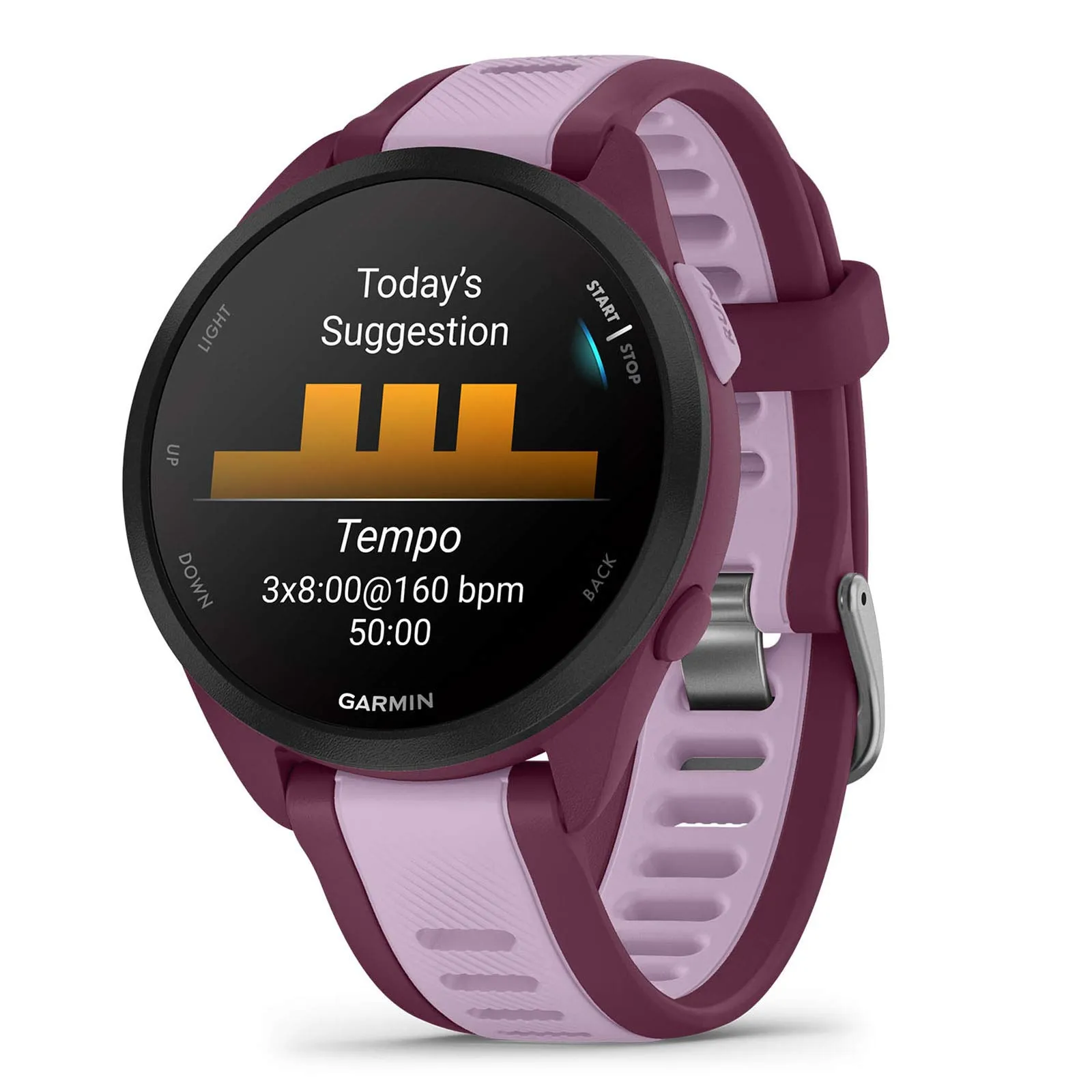 Garmin Forerunner® 165 Music Smartwatch - Berry