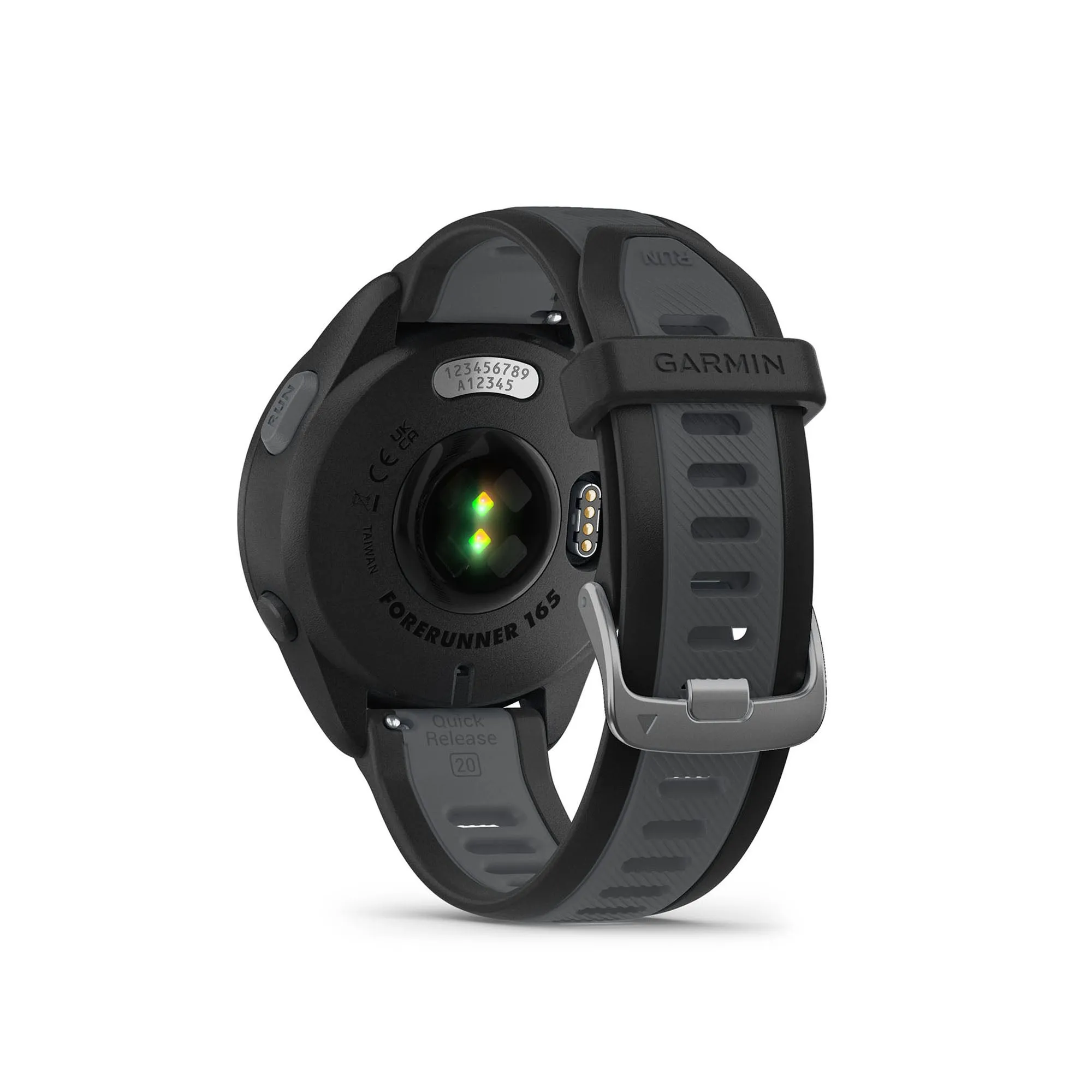 Garmin | Forerunner 165 Running Smartwatch - Black/Slate Grey