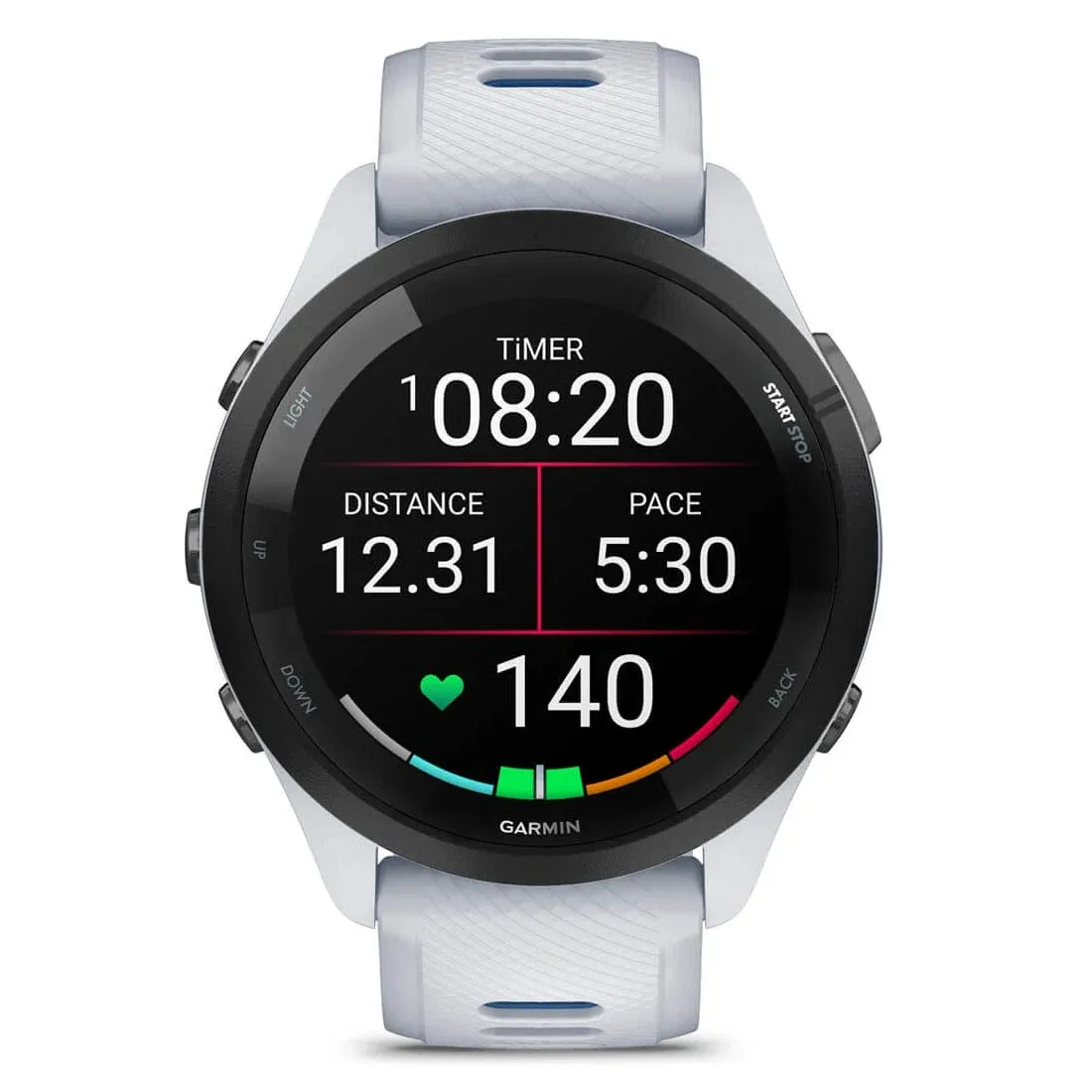 Garmin Forerunner® 265 Music Smartwatch - White