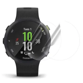 Garmin Forerunner 45 Plus Plastik Beskyttelsesfilm - 2 stk. - Gennemsigtig