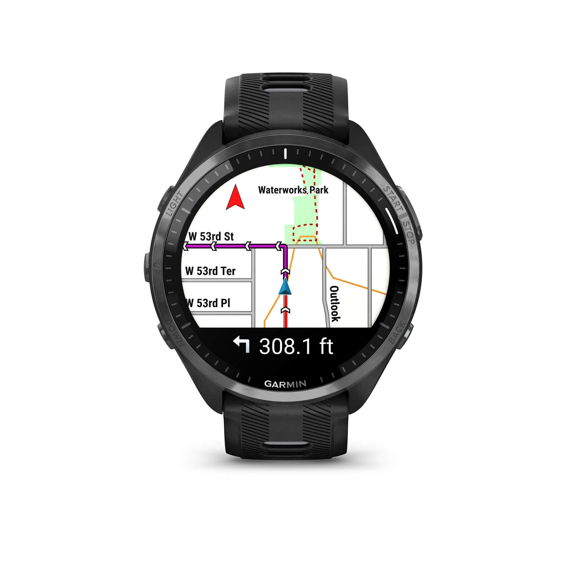 Garmin | Forerunner 965 Running Smartwatch - Black