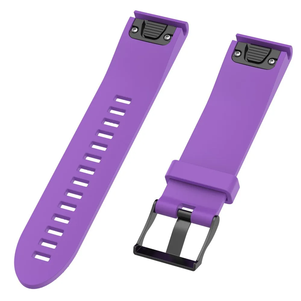 Garmin Instinct 2S Surf Edition silicone sports bracelet with quick-release fastener (joint circumference: 160-210 mm) - Purple